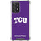 Texas Christian University TCU Horned Frogs Galaxy A52 5G Clear Case
