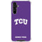 Texas Christian University TCU Horned Frogs Galaxy A54 5G Clear Case