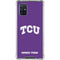 Texas Christian University TCU Horned Frogs Galaxy A71 5G Clear Case