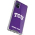 Texas Christian University TCU Horned Frogs Galaxy A71 5G Clear Case