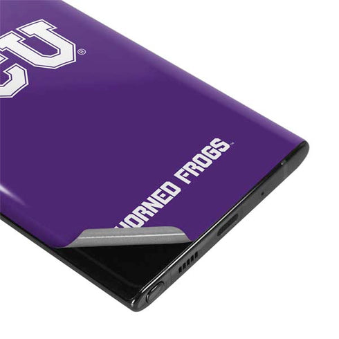 Texas Christian University TCU Horned Frogs Galaxy Note 10 Skin