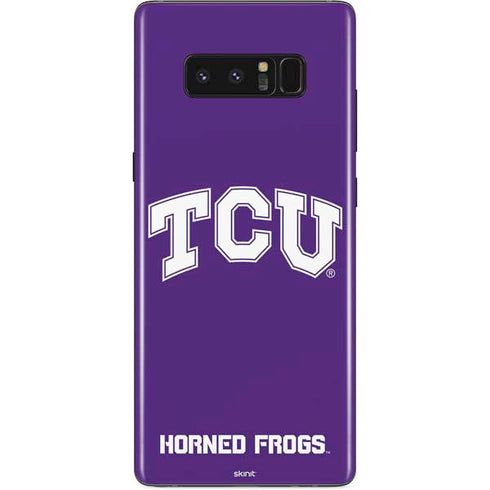 Texas Christian University TCU Horned Frogs Galaxy Note 8 Skin