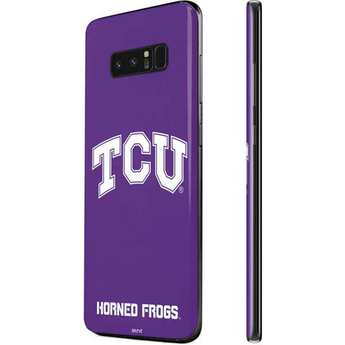 Texas Christian University TCU Horned Frogs Galaxy Note 8 Skin