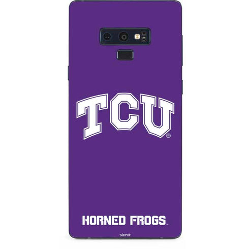 Texas Christian University TCU Horned Frogs Galaxy Note 9 Skin