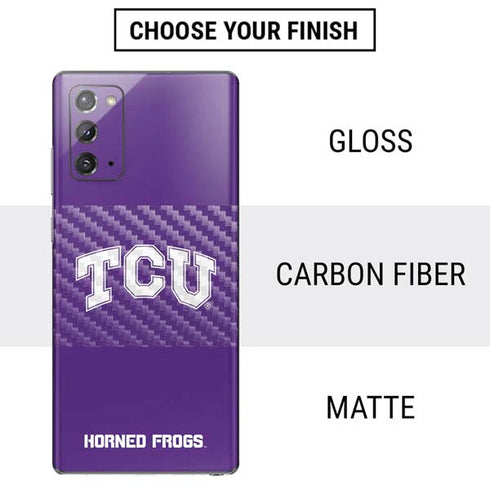 Texas Christian University TCU Horned Frogs Galaxy Note20 5G Skin