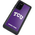 Texas Christian University TCU Horned Frogs Galaxy Note20 5G Waterproof Case