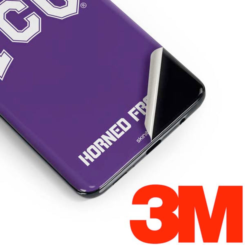 Texas Christian University TCU Horned Frogs Galaxy S10 Skin
