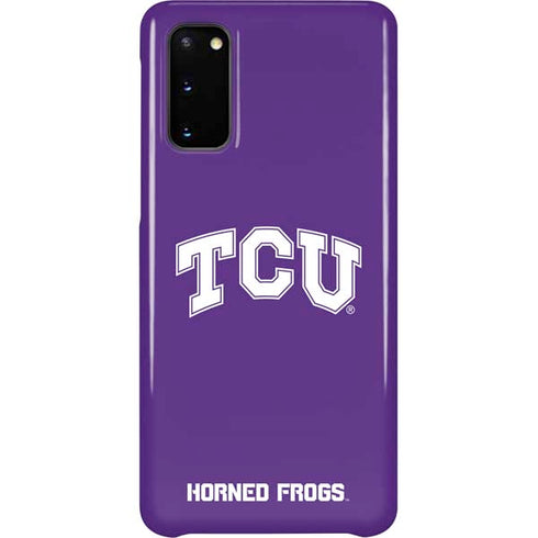 Texas Christian University TCU Horned Frogs Galaxy S20 Lite Case