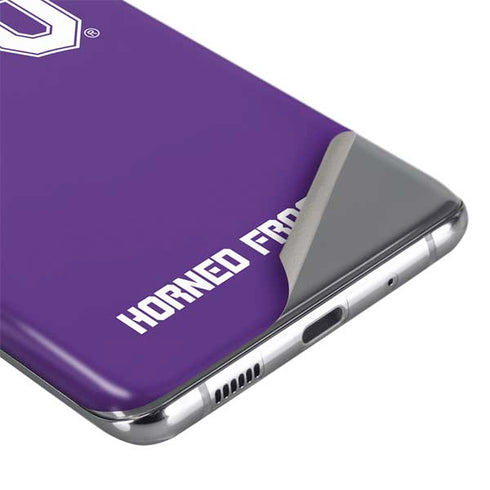 Texas Christian University TCU Horned Frogs Galaxy S20 Skin