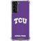 Texas Christian University TCU Horned Frogs Galaxy S21 5G Clear Case