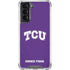 Texas Christian University TCU Horned Frogs Galaxy S21 5G Clear Case