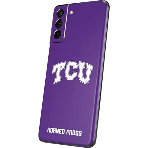 Texas Christian University TCU Horned Frogs Galaxy S21 5G Skin