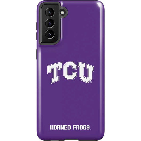Texas Christian University TCU Horned Frogs Galaxy S21 Plus 5G Pro Case
