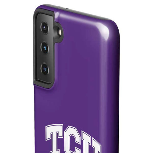 Texas Christian University TCU Horned Frogs Galaxy S21 Plus 5G Pro Case