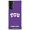 Texas Christian University TCU Horned Frogs Galaxy S22 Clear Case