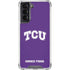 Texas Christian University TCU Horned Frogs Galaxy S22 Clear Case