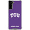 Texas Christian University TCU Horned Frogs Galaxy S22 Plus Clear Case