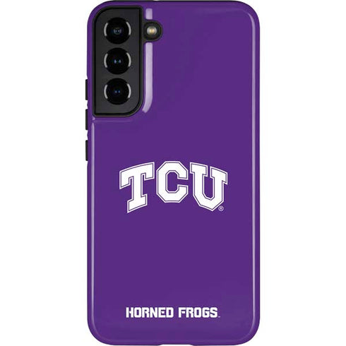 Texas Christian University TCU Horned Frogs Galaxy S22 Plus Pro Case