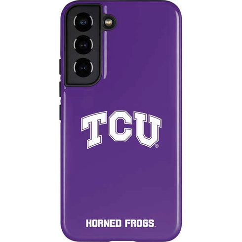 Texas Christian University TCU Horned Frogs Galaxy S22 Pro Case
