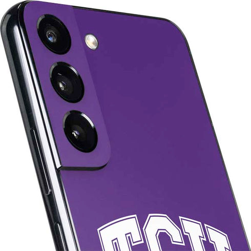 Texas Christian University TCU Horned Frogs Galaxy S22 Skin