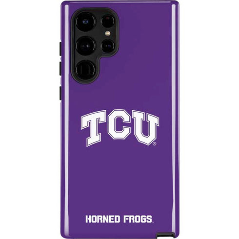 Texas Christian University TCU Horned Frogs Galaxy S22 Ultra Pro Case