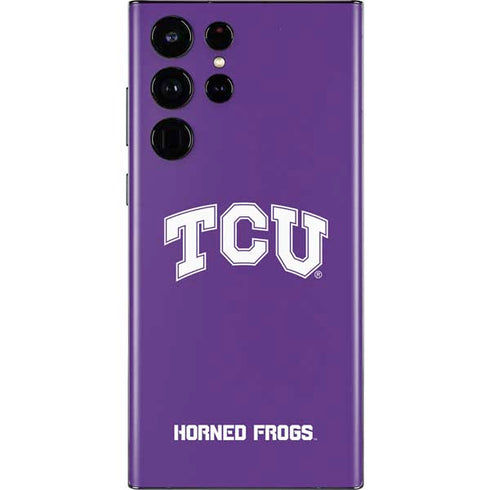 Texas Christian University TCU Horned Frogs Galaxy S22 Ultra Skin