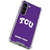 Texas Christian University TCU Horned Frogs Galaxy S23 Clear Case