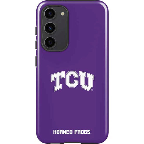 Texas Christian University TCU Horned Frogs Galaxy S23 Plus Pro Case