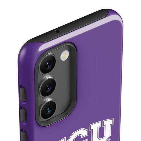 Texas Christian University TCU Horned Frogs Galaxy S23 Plus Pro Case