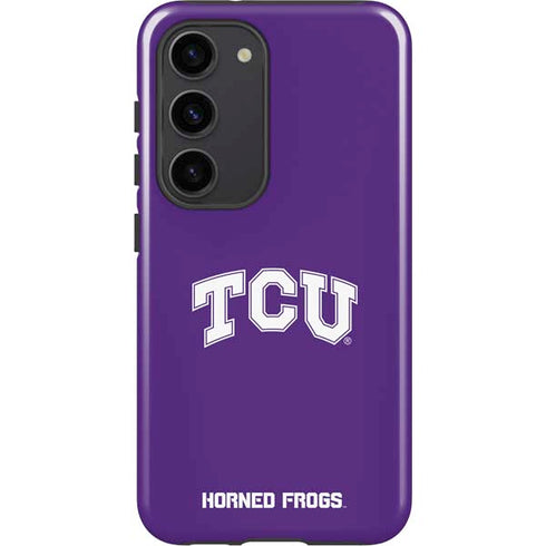 Texas Christian University TCU Horned Frogs Galaxy S23 Pro Case