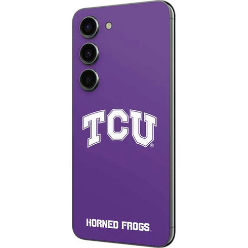 Texas Christian University TCU Horned Frogs Galaxy S23 Skin