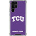 Texas Christian University TCU Horned Frogs Galaxy S23 Ultra Clear Case