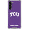 Texas Christian University TCU Horned Frogs Galaxy S24 FE Clear Case