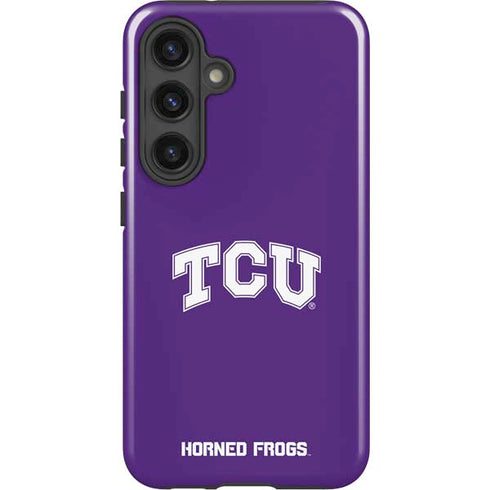 Texas Christian University TCU Horned Frogs Galaxy S25 Impact Case