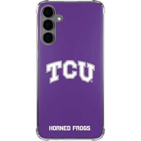 Texas Christian University TCU Horned Frogs Galaxy S24 Plus Clear Case