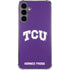 Texas Christian University TCU Horned Frogs Galaxy S24 Plus Clear Case