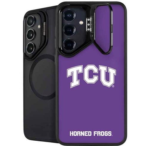Texas Christian University TCU Horned Frogs Galaxy S24 Plus Kickstand Case