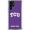 Texas Christian University TCU Horned Frogs Galaxy S24 Ultra Clear Case