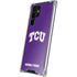 Texas Christian University TCU Horned Frogs Galaxy S24 Ultra Clear Case