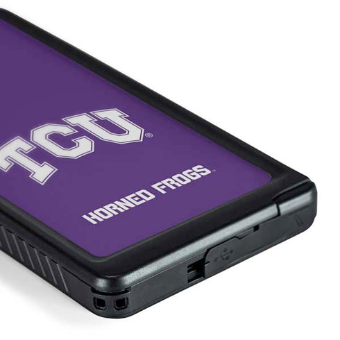 Texas Christian University TCU Horned Frogs Galaxy S24 Ultra Waterproof Case