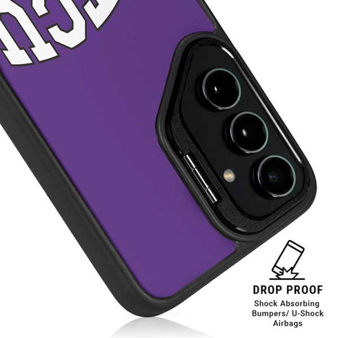 Texas Christian University TCU Horned Frogs Galaxy S25 FE Kickstand Case