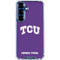 Texas Christian University TCU Horned Frogs Galaxy S25 Plus Clear Case