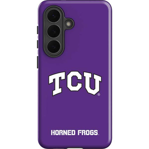 Texas Christian University TCU Horned Frogs Galaxy S26 Impact Case