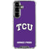 Texas Christian University TCU Horned Frogs Galaxy S26 Plus Clear Case