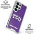 Texas Christian University TCU Horned Frogs Galaxy S26 Ultra Clear Case