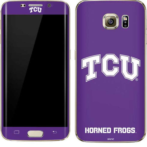 Texas Christian University TCU Horned Frogs Galaxy S7 Edge Skin