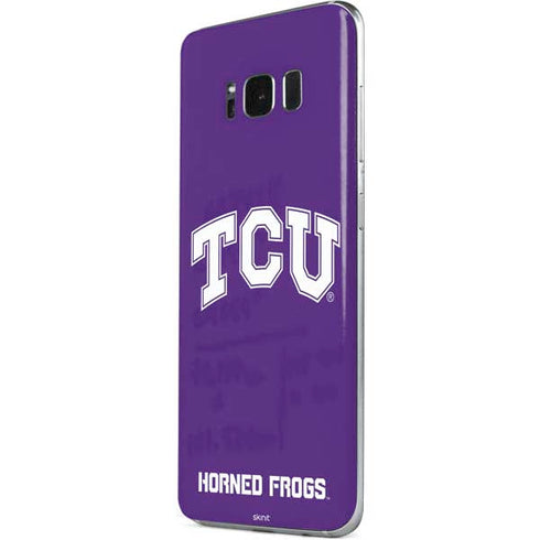 Texas Christian University TCU Horned Frogs Galaxy S8 Skin