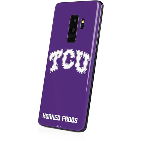Texas Christian University TCU Horned Frogs Galaxy S9 Plus Skin