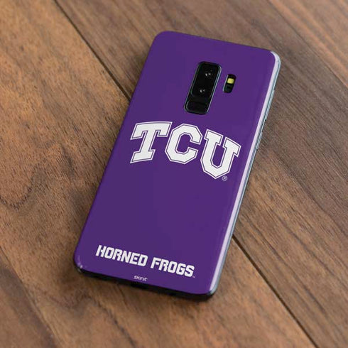 Texas Christian University TCU Horned Frogs Galaxy S9 Plus Skin