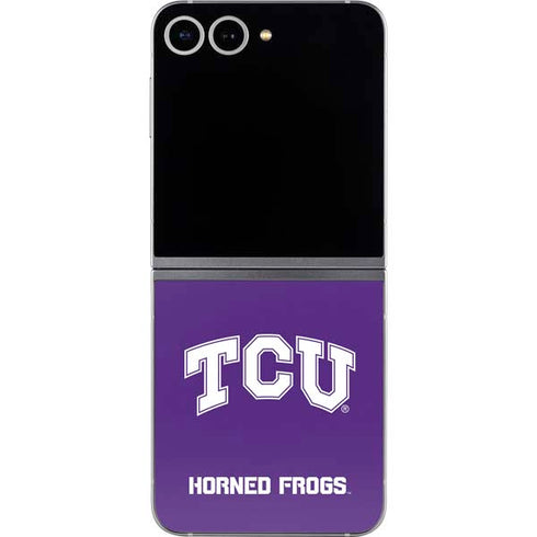 Texas Christian University TCU Horned Frogs Galaxy Z Flip6 Skin